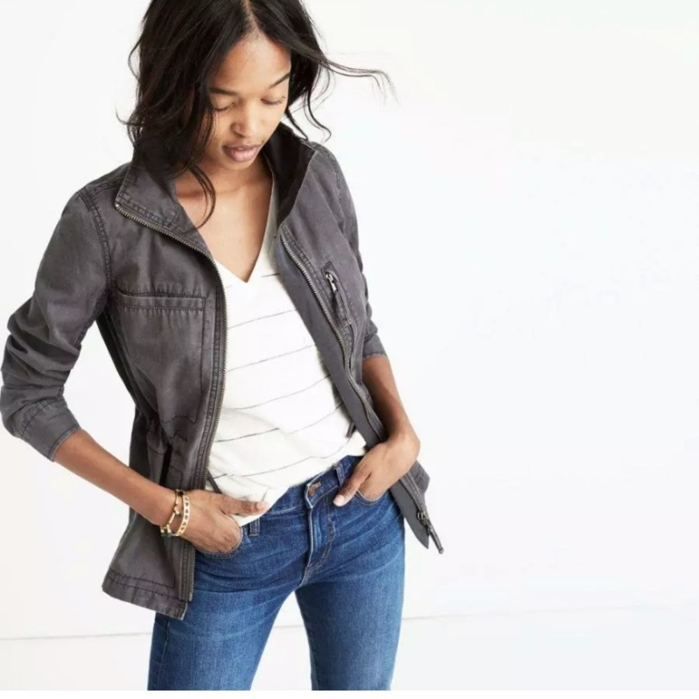 Madewell Fleet Jacket in Grey